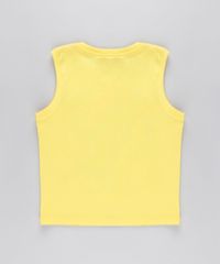 Regata-Scooby-Doo-em-Algodao---Sustentavel-Amarela-8792341-Amarelo_2