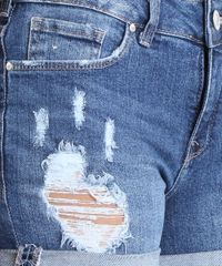 Short-Jeans-Reto-Destroyed-Azul-Medio-8797529-Azul_Medio_4