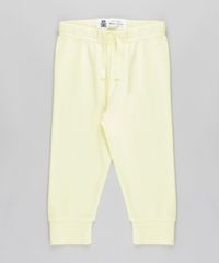 Calca-Basica-em-Algodao---Sustentavel-Amarelo-Claro-8686392-Amarelo_Claro_1