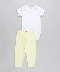 Calca-Basica-em-Algodao---Sustentavel-Amarelo-Claro-8686392-Amarelo_Claro_3