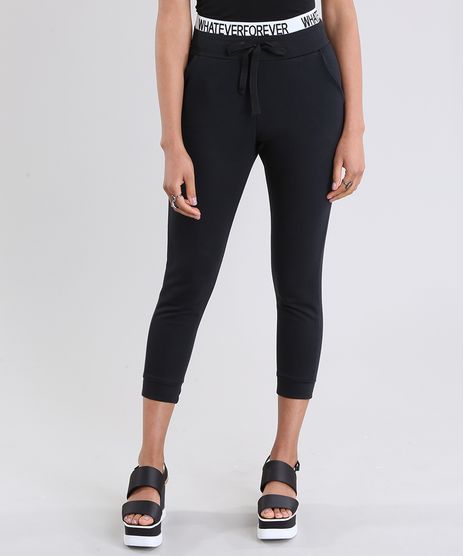 Calca-em-Moletom--Whateverforever--Preta-8691370-Preto_1