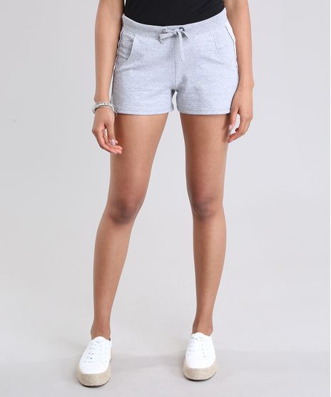 Short-Running-em-Moletom-Cinza-Mescla-8765012-Cinza_Mescla_1