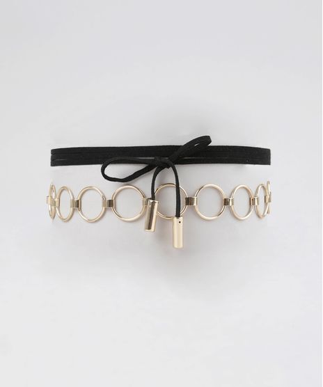 Kit-de-2-Gargantilhas-Choker-Dourado-8716104-Dourado_1