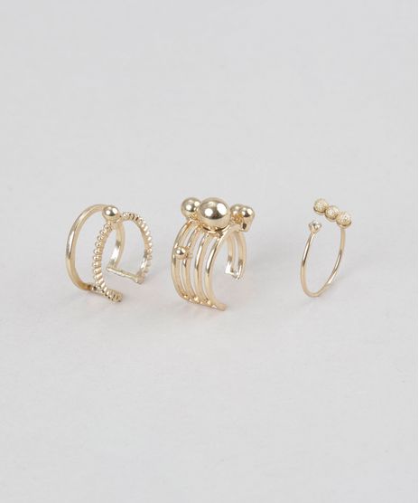 Kit-de-3-Aneis-Dourado-8717199-Dourado_1