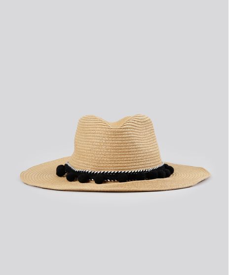 Chapeu-de-Praia-com-Pompom-Bege-8662242-Bege_1