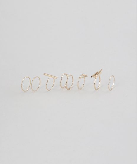Kit-de-7-Aneis-Dourado-8717213-Dourado_1