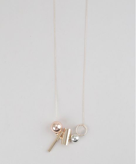 Colar-Longo-com-Pingente-Geometricos-Dourado-8716107-Dourado_1