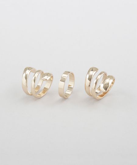 Kit-de-3-Aneis-Dourado-8717529-Dourado_1
