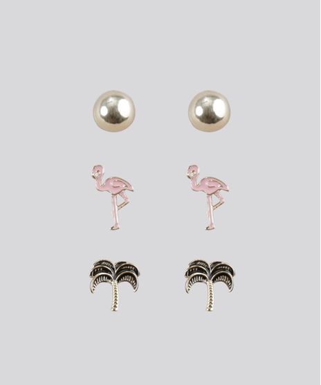 Kit-de-3-Brincos-Dourado-8750700-Dourado_1