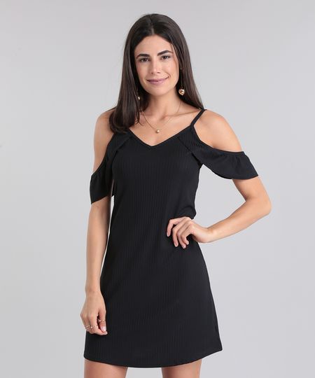 Vestido-Open-Shoulder-Preta-8783272-Preto_1 Vestido-Open-Shoulder-Preta-8783272-Preto_1