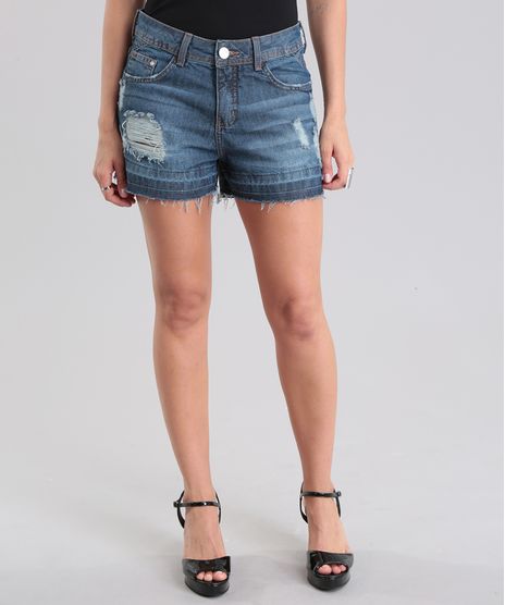 Short-Jeans-Boyshort-Destroyed-Azul-Escuro-8792498-Azul_Escuro_1