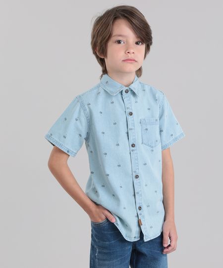 Camisa-Jeans-Estampada-de-Coqueiros-Azul-Claro-8808651-Azul_Claro_1