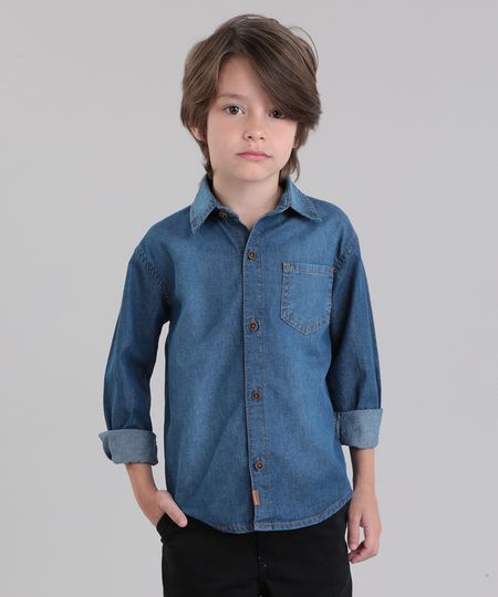 Camisa-Jeans-Azul-Medio-8809651-Azul_Medio_1 Camisa-Jeans-Azul-Medio-8809651-Azul_Medio_1