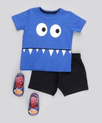 Conjunto-de-Camiseta-Monstrinho-Azul-Royal---Bermuda-em-Moletom-Preta-8823254-Preto_3 Conjunto-de-Camiseta-Monstrinho-Azul-Royal---Bermuda-em-Moletom-Preta-8823254-Preto_3