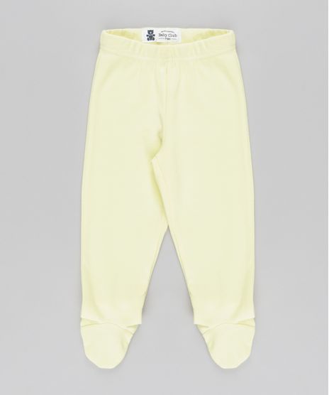 Calca-com-Pezinho-em-Algodao---Sustentavel-Amarela-8685788-Amarelo_1