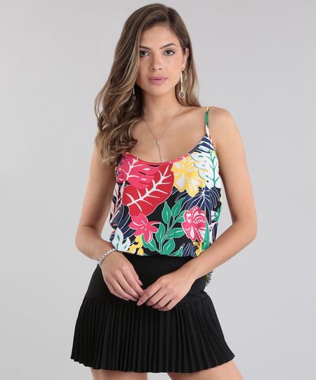 Regata-PatBO-Estampada-Tropical--Preta-8723477-Preto_1