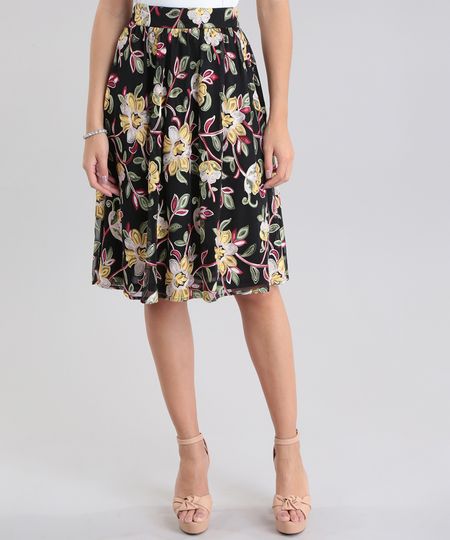 Saia-Midi-PatBO-em-Tule-Bordado-Floral-Preta-8689729-Preto_1