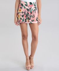 Saia-PatBO-Estampada-Floral-com-Plissado-Rosa-Claro-8683295-Rosa_Claro_1