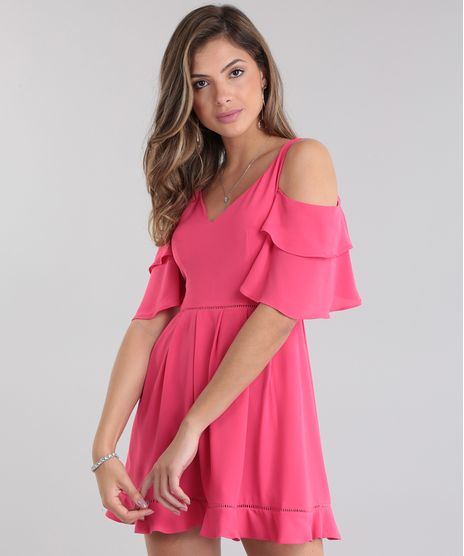 Vestido-PatBO-Open-Shoulder-com-Babado-Pink-8683374-Pink_1