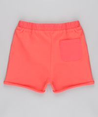Short-em-Moletom-com-Bolso-em-Algodao---Sustentavel-Vermelho-8684479-Vermelho_2