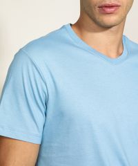 Camiseta-Masculina-Basica-Manga-Curta-Gola-V-Azul-9965027-Azul_4