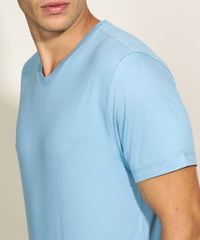 Camiseta-Masculina-Basica-Manga-Curta-Gola-V-Azul-9965027-Azul_5