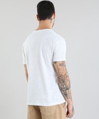 Camiseta-com-Recorte-Estampado-Floral-Cinza-Mescla-Claro-8838938-Cinza_Mescla_Claro_2