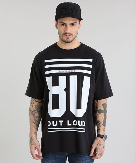 Camiseta-Longa--80--Preta-8801590-Preto_1