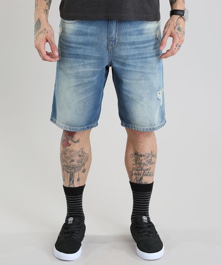 Bermuda-Jeans-Reta-Destroyed-Azul-Medio-8745396-Azul_Medio_1 Bermuda-Jeans-Reta-Destroyed-Azul-Medio-8745396-Azul_Medio_1