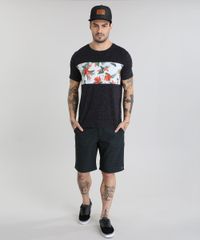 Camiseta-com-Recorte-Estampado-Floral-Preta-8838938-Preto_3