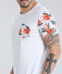 Camiseta-com-Bolso-Estampado-Floral-Cinza-Mescla-Claro-8839031-Cinza_Mescla_Claro_4