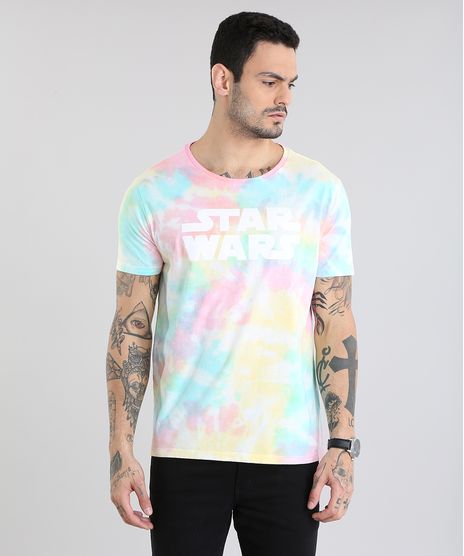 Camiseta-Estampada-Tie-Dye-Star-Wars-Rosa-8775539-Rosa_1