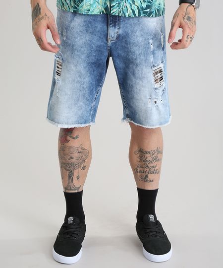 Bermuda-Jeans-Reta-Destroyed-Azul-Medio-8775001-Azul_Medio_1 Bermuda-Jeans-Reta-Destroyed-Azul-Medio-8775001-Azul_Medio_1