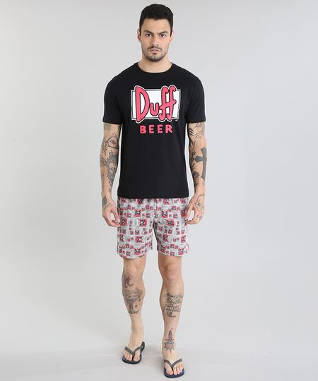 Pijama-Duff-Beer-Preto-8765800-Preto_1 Pijama-Duff-Beer-Preto-8765800-Preto_1