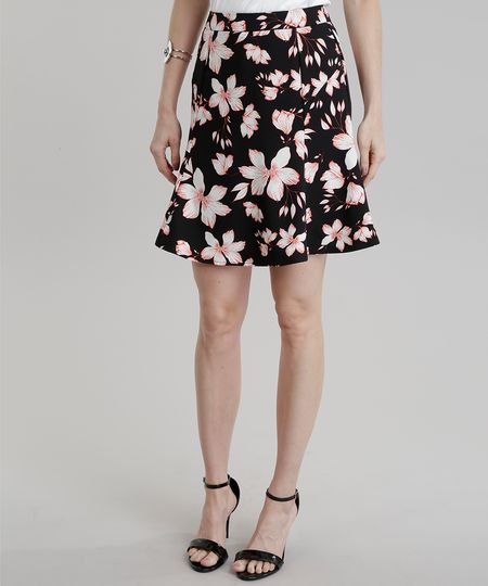 Saia-Evase-Estampada-Floral-Preta-8726225-Preto_1 Saia-Evase-Estampada-Floral-Preta-8726225-Preto_1