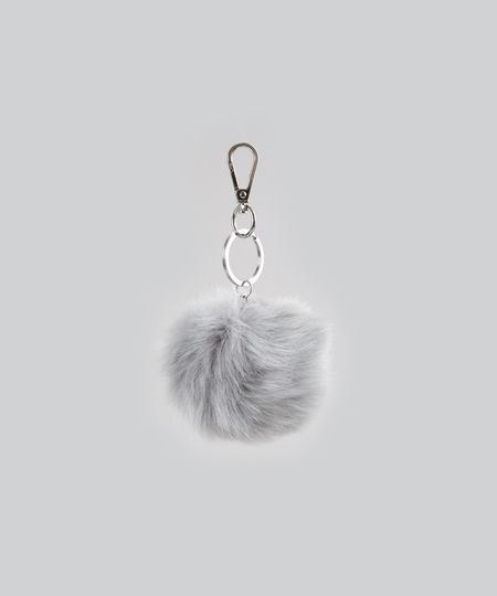 Chaveiro-de-Pompom-Cinza-Claro-8729683-Cinza_Claro_1