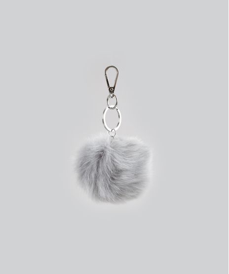 Chaveiro-de-Pompom-Cinza-Claro-8729683-Cinza_Claro_1