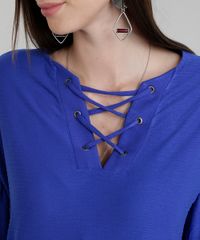 Blusa-Texturizada-com-Lace-Up-Azul-Royal-8831251-Azul_Royal_4