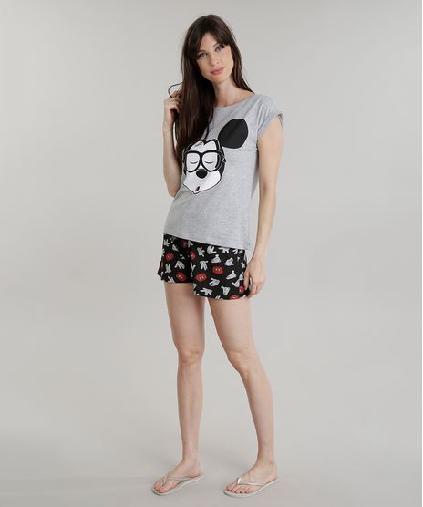 Pijama-Mickey-Cinza-Mescla-8796301-Cinza_Mescla_1