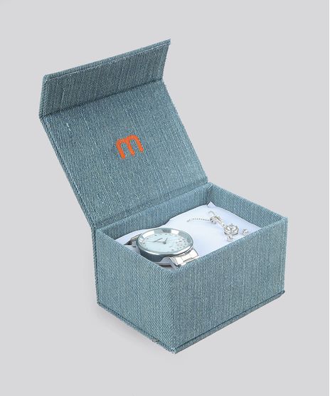 Kit-de-Relogio-Analogico-Mondaine-Feminino---Colar---Brinco---53571L0MVNE2K-Prateado-8904672-Prateado_1