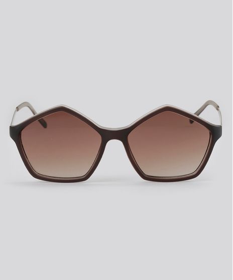 Oculos-de-Sol-Angular-Feminino-Oneself-Marrom-8354365-Marrom_1