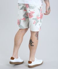 Bermuda-Reta-Estampada-Floral-Bege-Claro-8787168-Bege_Claro_2