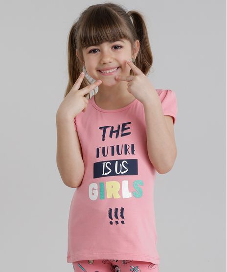 Blusa--The-Future-is-Us-Girls-----Rosa-8819819-Rosa_1