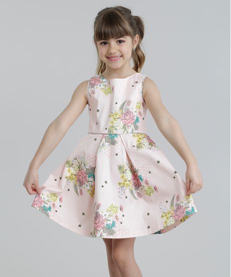 Vestido-Estampado-Floral-com-Metalizado-Rose-8677146-Rose_1