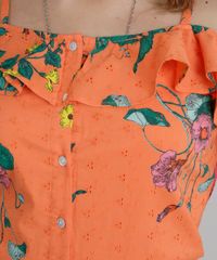 Macaquinho-Open-Shoulder-Estampado-Floral-em-Laise-Laranja-8695740-Laranja_4