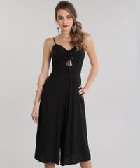 Macacao-Pantacourt-com-Lace-Up-Preta-8721843-Preto_1