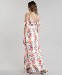 Vestido-Longo-Open-Shoulder-Estampado-Floral-com-Fendas-Off-White-8722829-Off_White_2