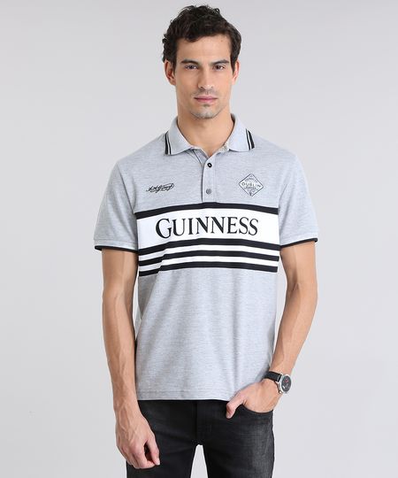 Polo-Guinness-em-Piquet-com-Patch-Cinza-Mescla-8781843-Cinza_Mescla_1
