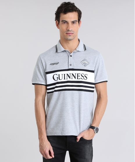 Polo-Guinness-em-Piquet-com-Patch-Cinza-Mescla-8781843-Cinza_Mescla_1