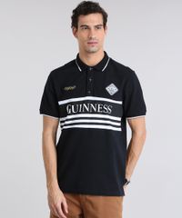 Polo-Guinness-em-Piquet-com-Patch-Preta-8781843-Preto_1